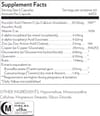 Nuskin Flex Formula ingredients list